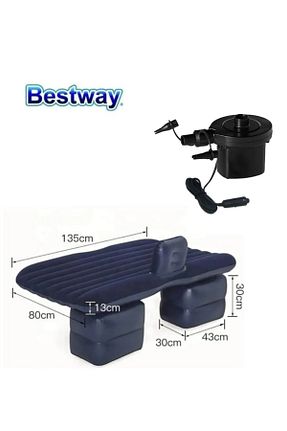 تشک بادی داخل خودرو سرمه ای Bestway - کد 824411852
