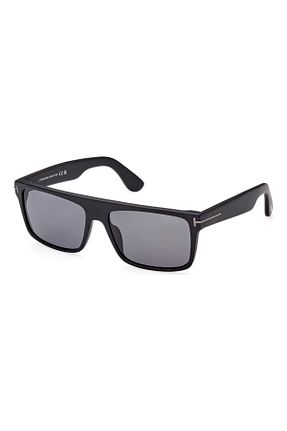 عینک آفتابی مشکی مردانه پلاریزه Tom Ford - کد 804064770