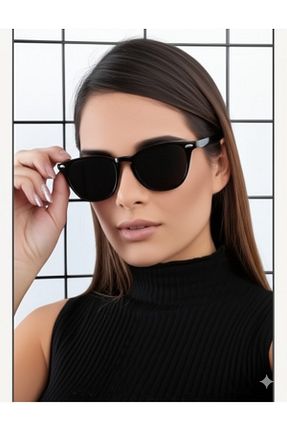 عینک آفتابی مشکی زنانه 49 elkumoda - کد 928118670