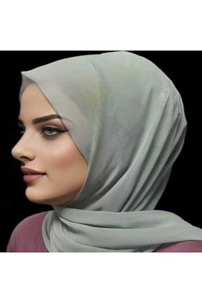 روسری خاکی ساتن ALB - کد 928319485