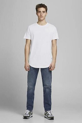 تیشرت مشکی مردانه یقه دوچرخه Jack & Jones - کد 890629201
