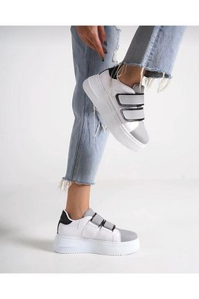 کفش اسنیکر سفید زنانه چرم مصنوعی Shoes - کد 928629683