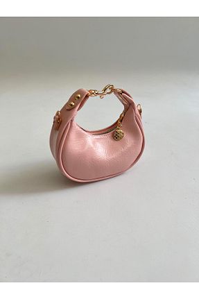 کیف دوشی صورتی زنانه چرم مصنوعی Mia Collection - کد 928347060