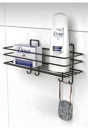 نظم دهنده حمام مشکی فلزی TncPatiShop - کد 928380742