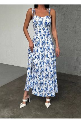 لباس آبی زنانه بافتنی BNK Shop - کد 928353413