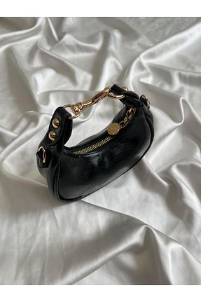 کیف دوشی مشکی زنانه چرم مصنوعی Mia Collection - کد 928348428