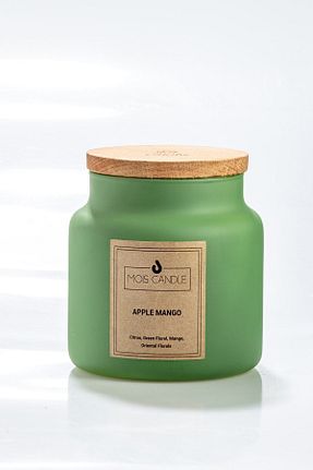 شمع سبز 1 پارچه Mois Candle - کد 658198807