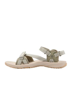 صندل طوسی زنانه پاشنه تخت Jack Wolfskin - کد 926161257