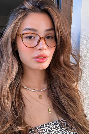 عینک آفتابی قهوه ای زنانه UV400 Eyesofia - کد 743054959
