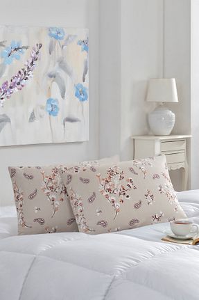 روکش بالش بژ MARLA HOME - کد 928395235