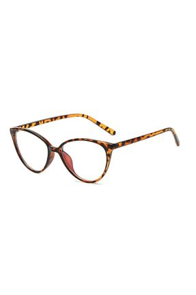 عینک آفتابی قهوه ای زنانه UV400 Eyesofia - کد 743054959