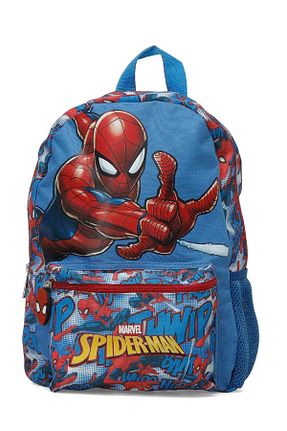 کیف مدرسه سرمه ای بچه گانه پارچه ای Spiderman - کد 846861949