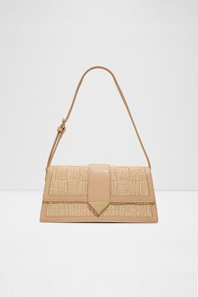 کیف دوشی بژ زنانه چرم مصنوعی Aldo - کد 928394362
