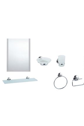 ست حمام متالیک کروم Maxiflow - کد 928640652