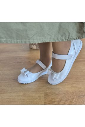 بابت سفید بچه گانه چرم لاکی lemsel - کد 927247082