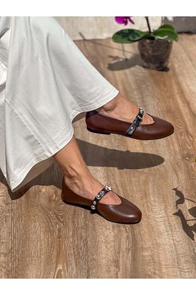 بابت قهوه ای زنانه چرم مصنوعی SİBA SHOES - کد 928436624
