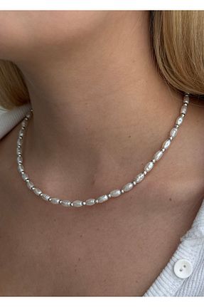گردنبند جواهر زنانه مروارید KİLİGİSTANBUL - کد 636584060
