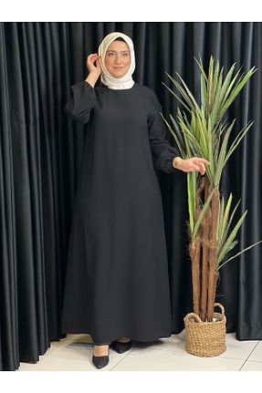لباس مشکی زنانه بافتنی Butik büyük beden - کد 928646630
