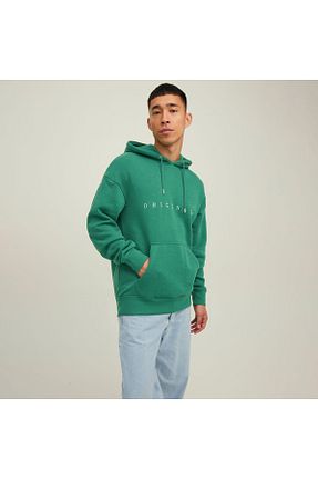 سوئیشرت صورتی مردانه چاپی Jack & Jones - کد 330030076