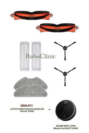 اکسسوری جاروبرقی مشکی Roboclinic - کد 876502141