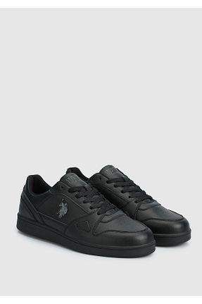 کفش اسنیکر مشکی مردانه بند دار U.S. Polo Assn. - کد 894018111