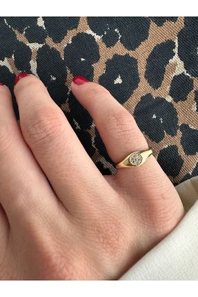 انگشتر جواهر متالیک زنانه زیرکن ringbox - کد 928510023