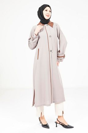 کت بژ زنانه Relaxed Beyza - کد 928767254