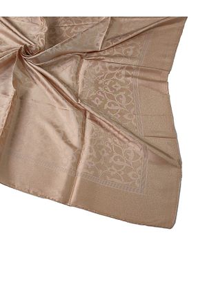 روسری طلائی پلی استر mim eşarp - کد 928523083