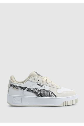 کفش اسنیکر سفید زنانه بند دار Puma - کد 880181461