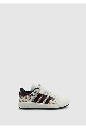 کفش اسنیکر سفید بچه گانه بند دار adidas - کد 887265786