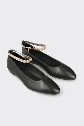 بابت مشکی زنانه چرم خالص Elle - کد 928550885