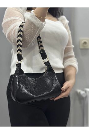 کیف دوشی سفید زنانه چرم مصنوعی gizmurstore - کد 928551948