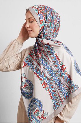 شال صورتی زنانه پلی استر Alvina - کد 928551740