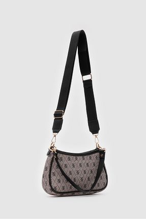 کیف دوشی طوسی زنانه چرم مصنوعی Shule Bags - کد 809082847
