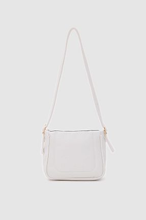 کیف پستچی سفید زنانه چرم مصنوعی Shule Bags - کد 838642734