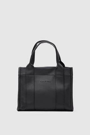 کیف پستچی مشکی زنانه چرم مصنوعی Shule Bags - کد 761281294