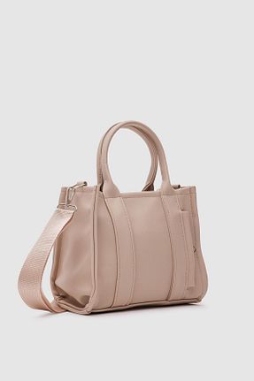کیف پستچی بژ زنانه چرم مصنوعی Shule Bags - کد 790286839