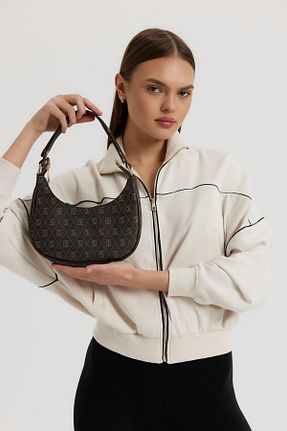 کیف دوشی قهوه ای زنانه چرم مصنوعی Shule Bags - کد 797921535