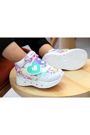 کفش اسنیکر سفید بچه گانه PU PAPUÇKA PP - کد 898920390