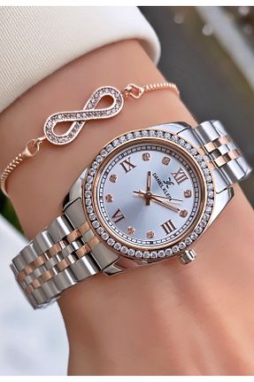 ساعت مچی متالیک زنانه 36-40 میلی متر Daniel Klein - کد 255887343