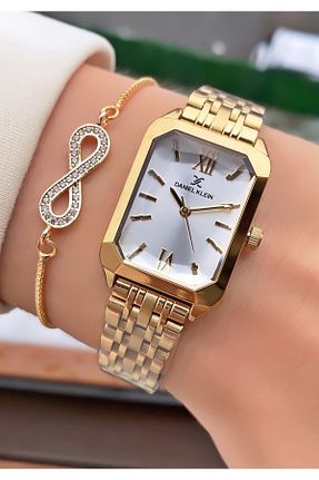 ساعت مچی طلائی زنانه 36-40 میلی متر Daniel Klein - کد 368930269