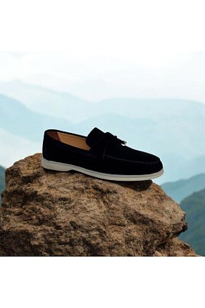 کفش لوفر مشکی مردانه جیر Greyybull Shoes - کد 902675281
