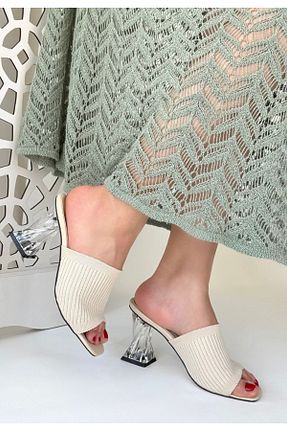 دمپائی بژ زنانه پاشنه تخت MR RZN STORE - کد 928854538