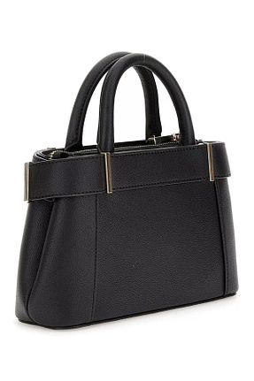 کیف دوشی مشکی زنانه چرم مصنوعی Guess - کد 905844044