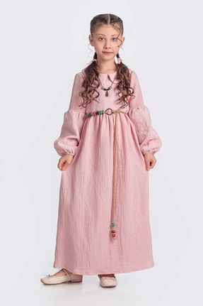 لباس صورتی بچه گانه بافتنی vestitino - کد 929915855