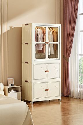کابینت چند منظوره سفید پلاستیک Decorev - کد 928932283