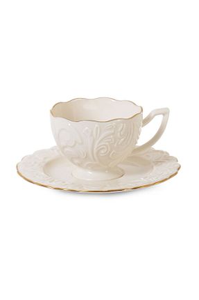 فنجان قهوه زرد 6 نفره Frapan Home - کد 924618551