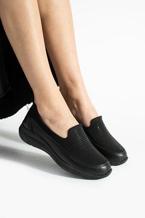 بابت مشکی زنانه چرم مصنوعی HKM shoes - کد 923286190