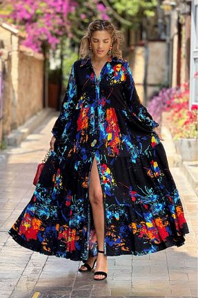لباس مشکی زنانه بافتنی Nevin Kaya Moda - کد 928623983