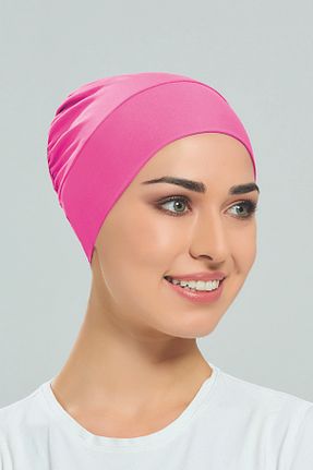 کلاه شنای حجاب صورتی زنانه Remsa Mayo - کد 928631872
